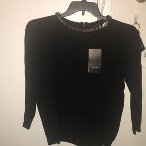 Brand new Zara knit black sweater